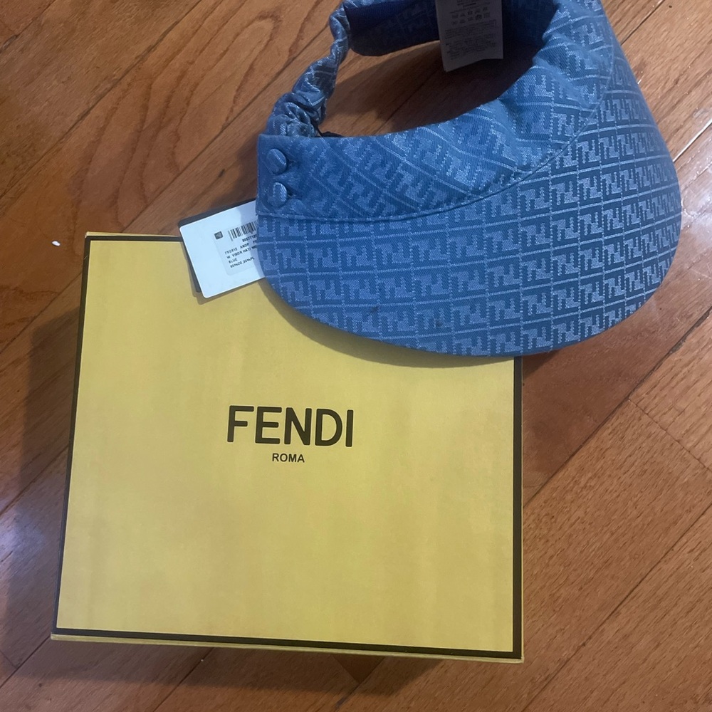 Fendi Blue Visor
